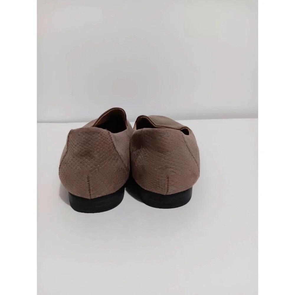 Me Too Women's  Brown Slip On Dress Casual Shoes Sz 9M
